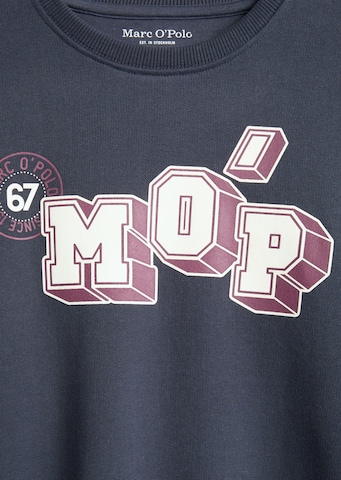 Marc O'Polo Sweatshirt in Blue: front