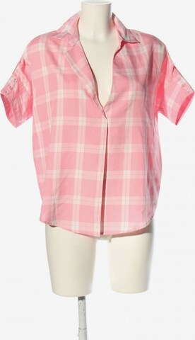 Honey Punch Kurzarm-Bluse in S in Pink: front