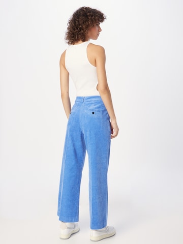 Part Two Pleated Pants 'Kirse' in Blue