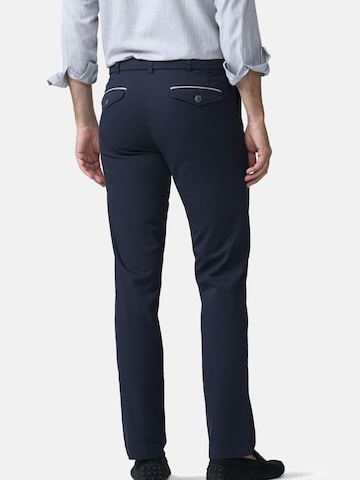 Regular Pantalon chino MEYER en bleu