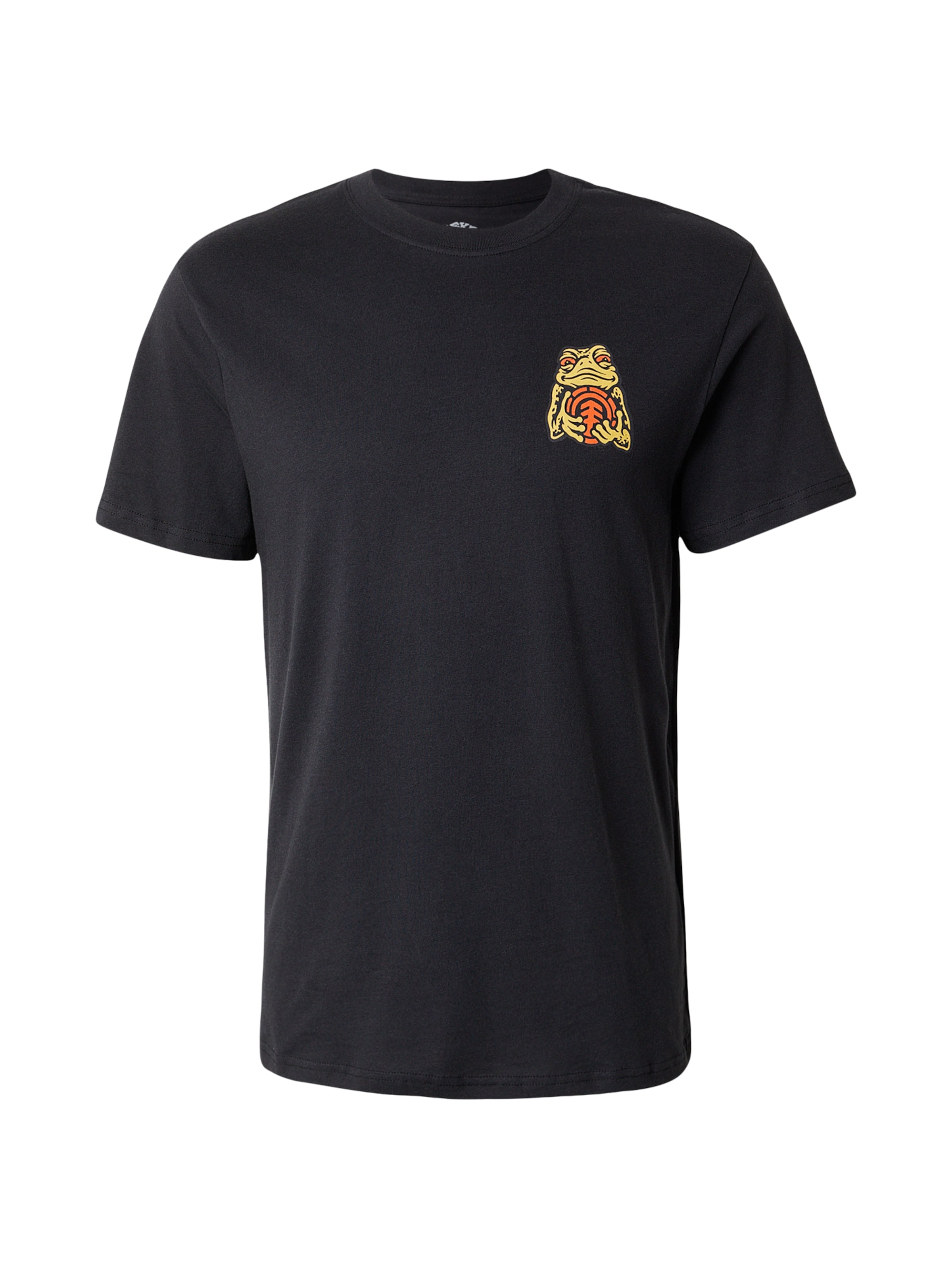 ELEMENT T-shirt 'TIMBER THE FROG' i grå: framsida