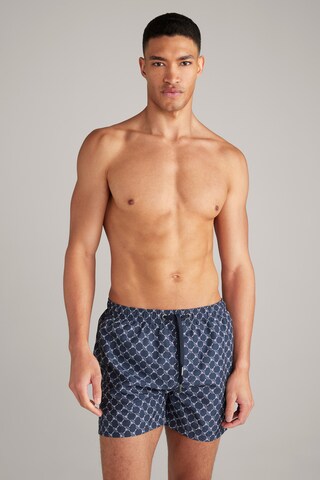 JOOP! Board Shorts 'Mykonos' in Blue: front