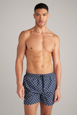 JOOP! Board Shorts 'Mykonos' in Blue: front