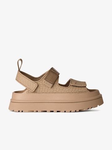 UGG Plateau-Sandalen in Beige: Vorderseite