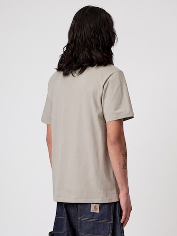 Carhartt WIP Koszulka 'S/S POCKET T-SHIRT PUDDLE' w kolorze szary