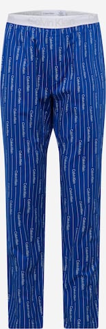 Calvin Klein Underwear - Pantalón de pijama en azul: frente