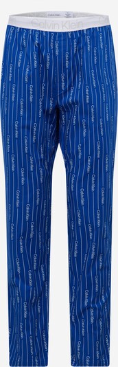 Calvin Klein Underwear Pidžama hlače u plava / siva / bijela, Pregled proizvoda