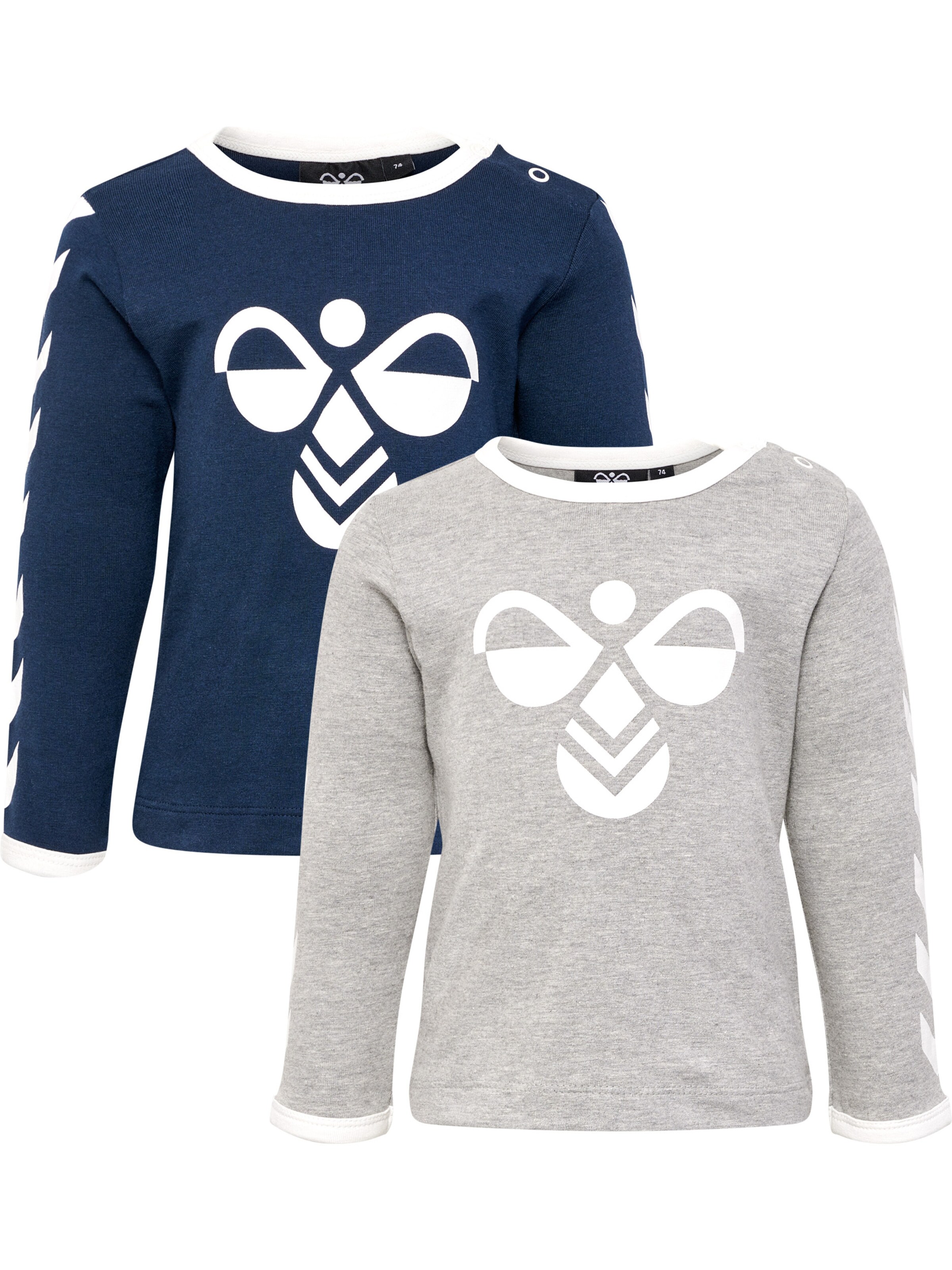 Hummel Shirts i blå: forside