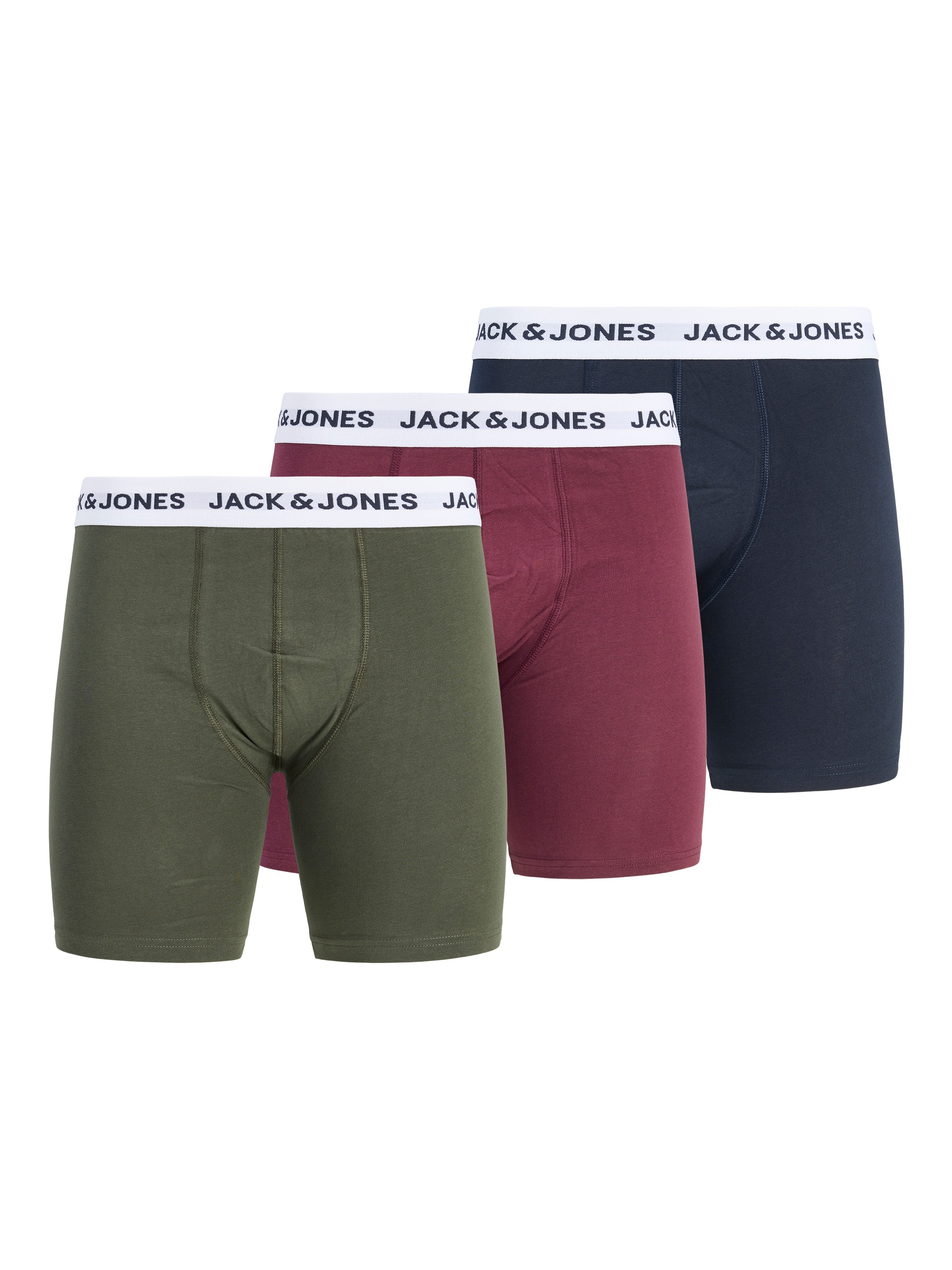 Boxers 'JACADRIAN' JACK & JONES en bleu : devant