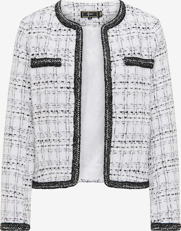 faina Between-Season Jacket in White: front