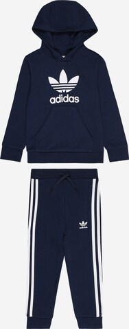 ADIDAS ORIGINALS Jogginganzug 'Adicolor' in Blau: predná strana