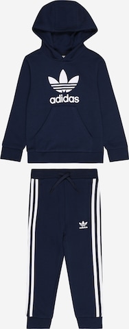 ADIDAS ORIGINALS Jogginganzug 'Adicolor' in Blau: predná strana