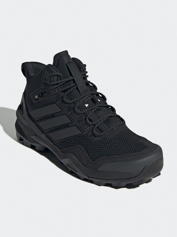 melns ADIDAS TERREX Klasiski zābaki 'Skychaser'