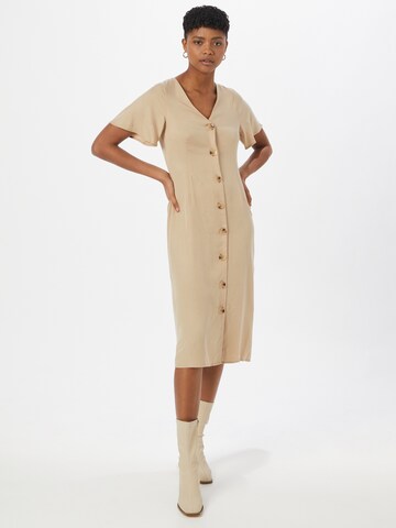 VERO MODA Shirt Dress 'VIVIANA' in Beige: front