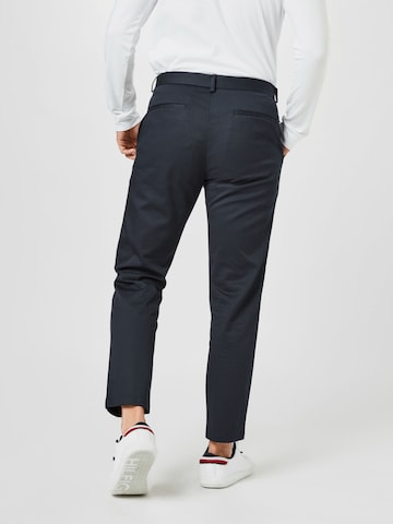 BURTON MENSWEAR LONDON Regular Chino 'CARPENTER' in Blauw