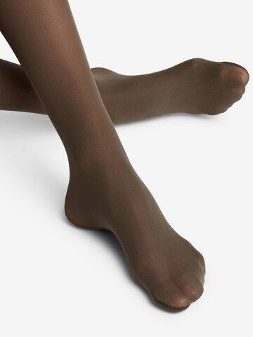 FALKE - Collants 'Matt Deluxe' em castanho