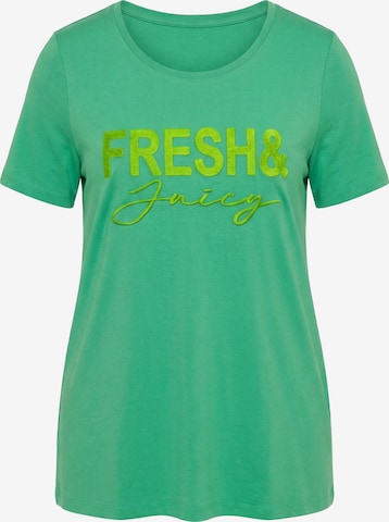 MIAMODA Shirt in Groen: voorkant
