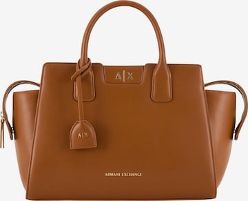 ARMANI EXCHANGE - Bolso de mano 'XW002158' en beige: frente