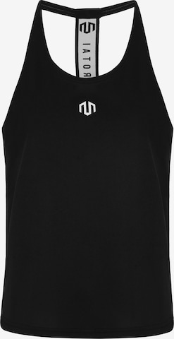 MOROTAI Sporttop 'Stringer' in Zwart: voorkant