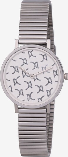 PIERRE CARDIN Analoguhr in silbergrau / silber / weiß, Produktansicht