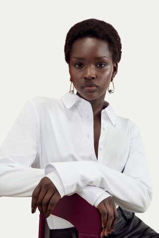 Karen Millen Shirt in White: front