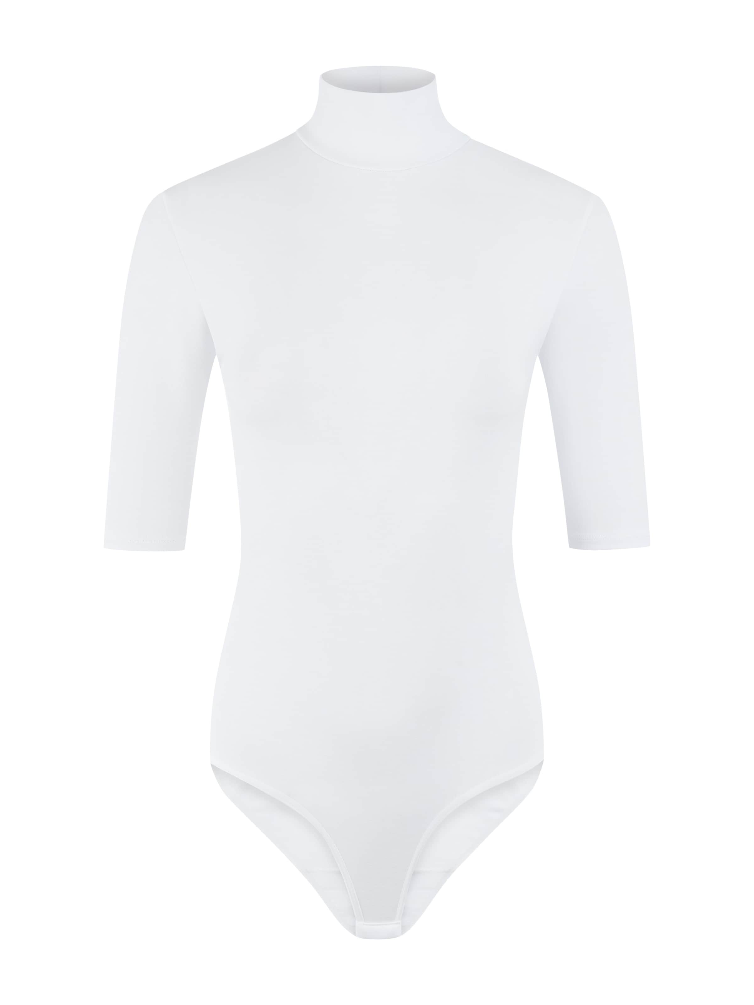 Evoni Blusenbody 'mit ellbogenlangen Ärmeln'‌‌‌‌‌‌‌‌‌ in Weiß: Vorderseite