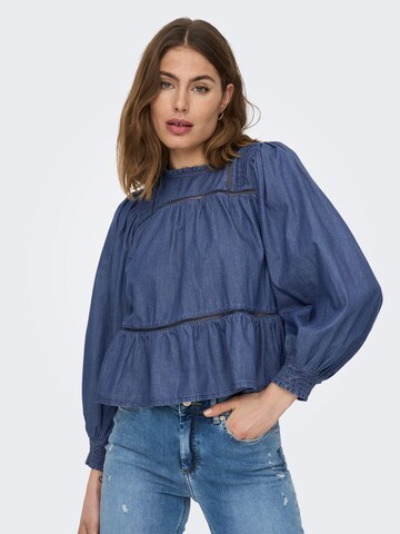 ONLY Bluse 'ALAIA' in Blau