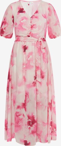 Robe IZIA en rose : devant