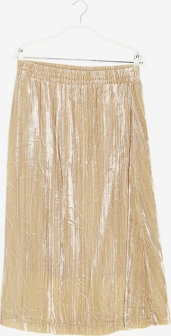 H&M Skirt in S in Beige: front