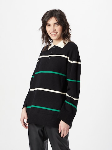 NA-KD Pullover in Schwarz: predná strana