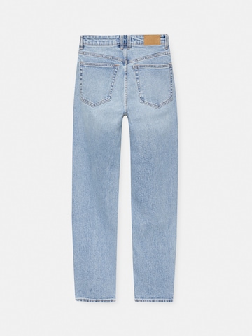 Pull&Bear Regular Jeans in Blauw