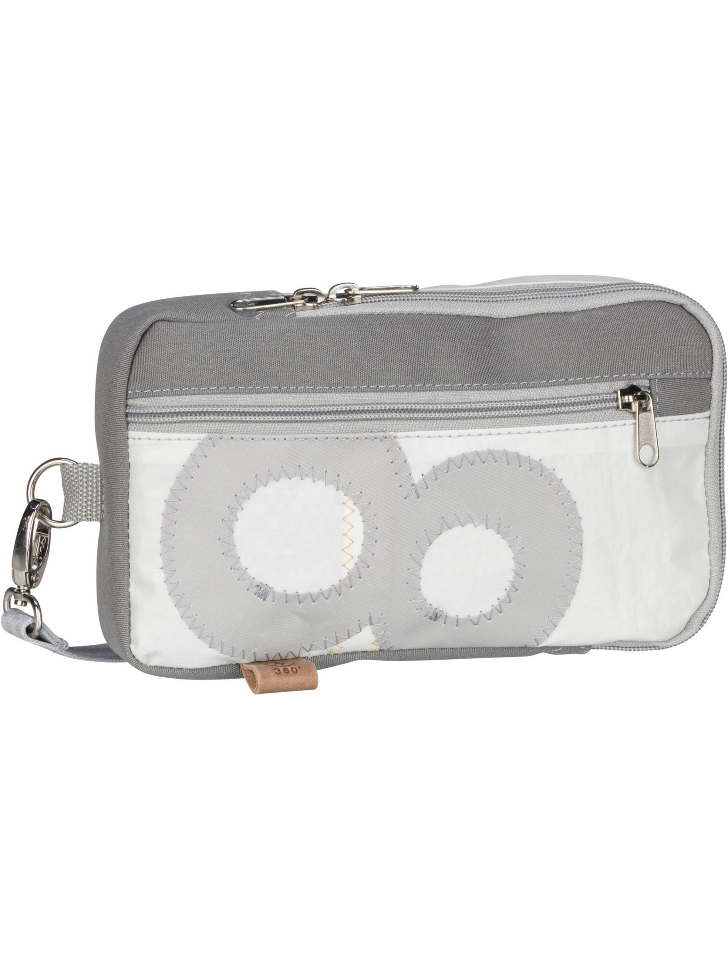 360 Grad Fanny Pack 'Nautik' in White: front