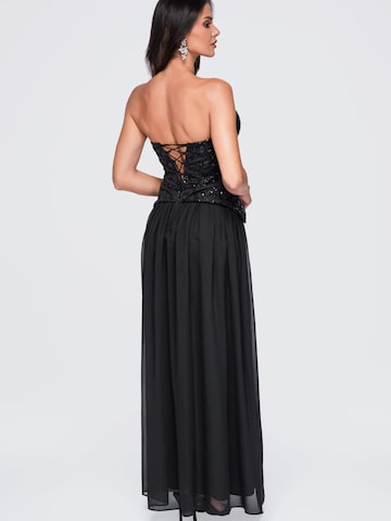 Ombre Abendkleid‌‌ in Schwarz