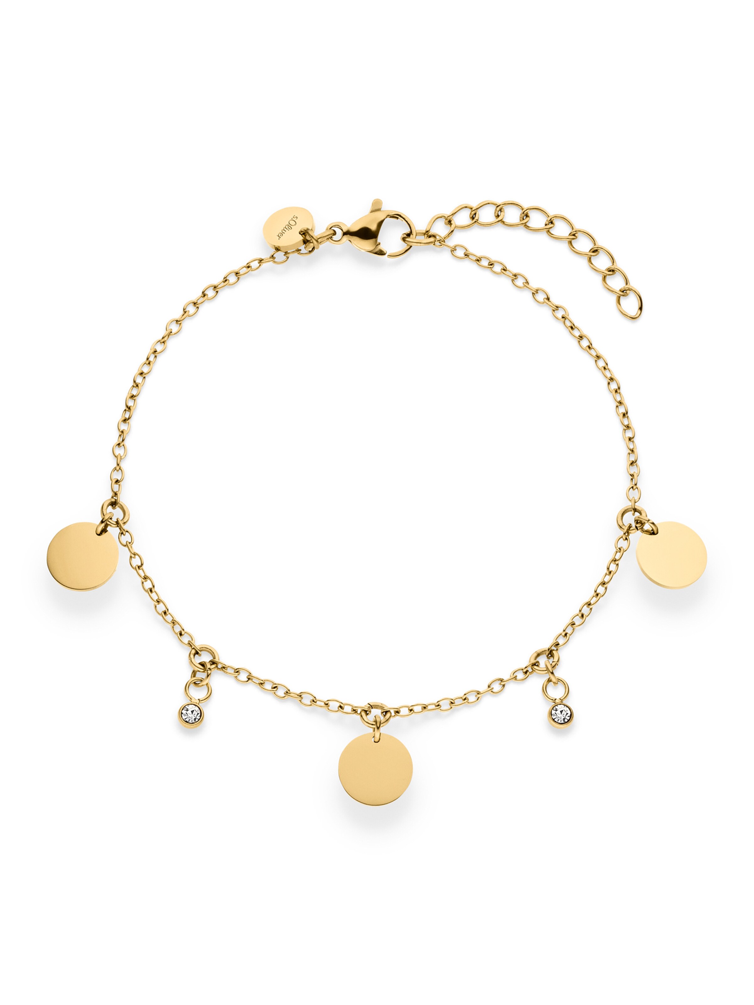 s.Oliver Bracelet in Gold: front