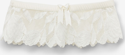 INTIMISSIMI Strumpfband 'About Flowers' in weiß, Produktansicht