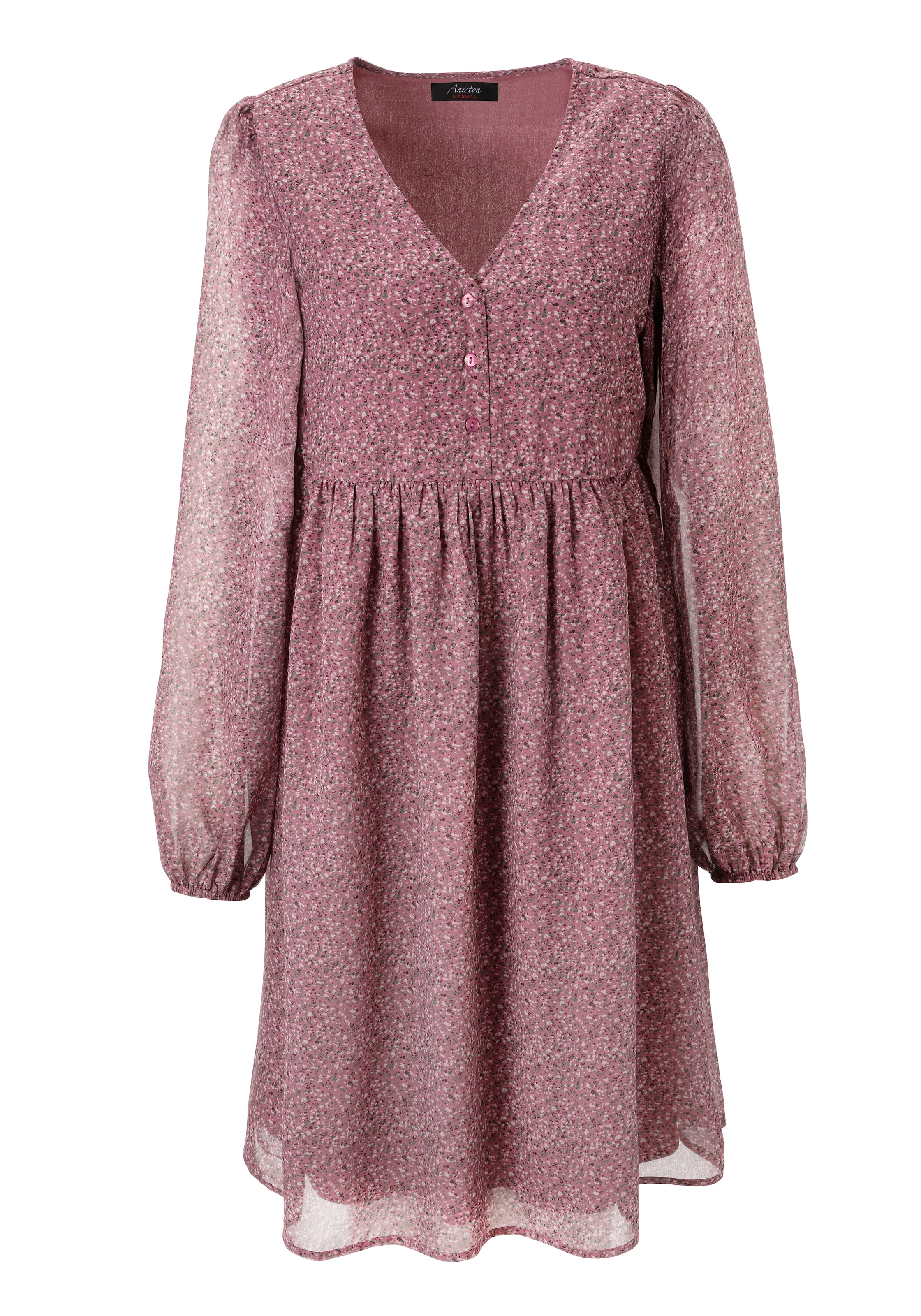 Aniston CASUAL Shirt Dress in Pink: front