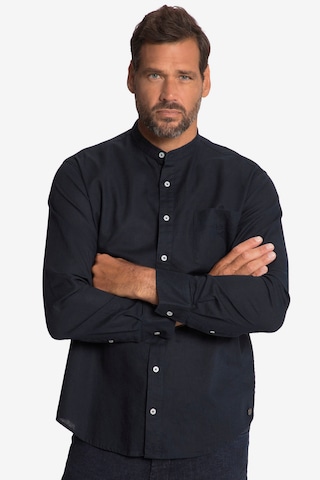 JP1880 Regular fit Button Up Shirt in Blue: front