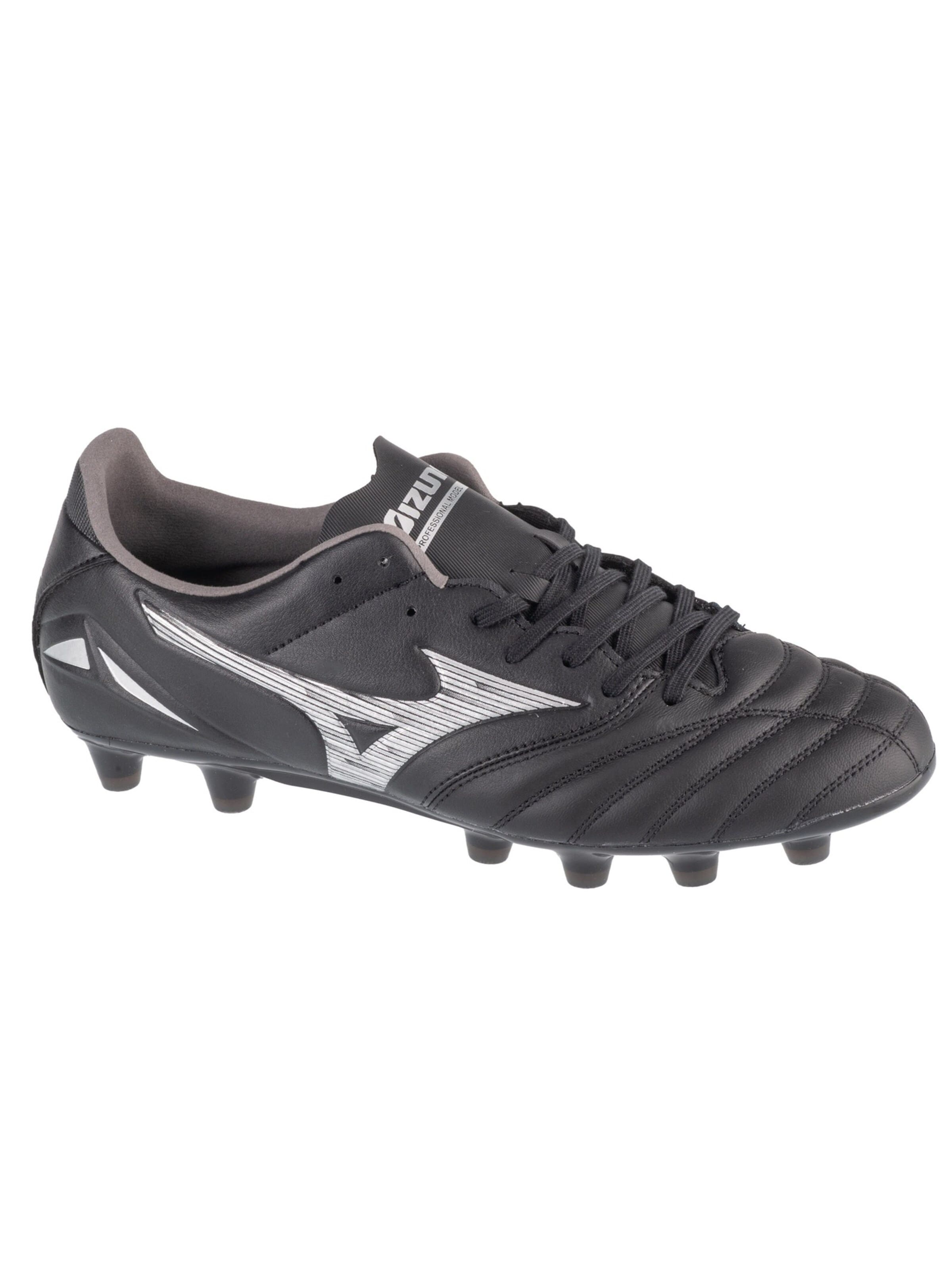 MIZUNO Soccer shoe 'Mizuno Morelia Neo IV Pro FG' in Black: front