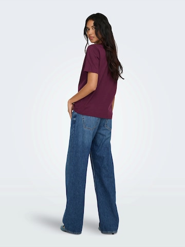 ONLY Shirt 'ONLFREJA' in Purple