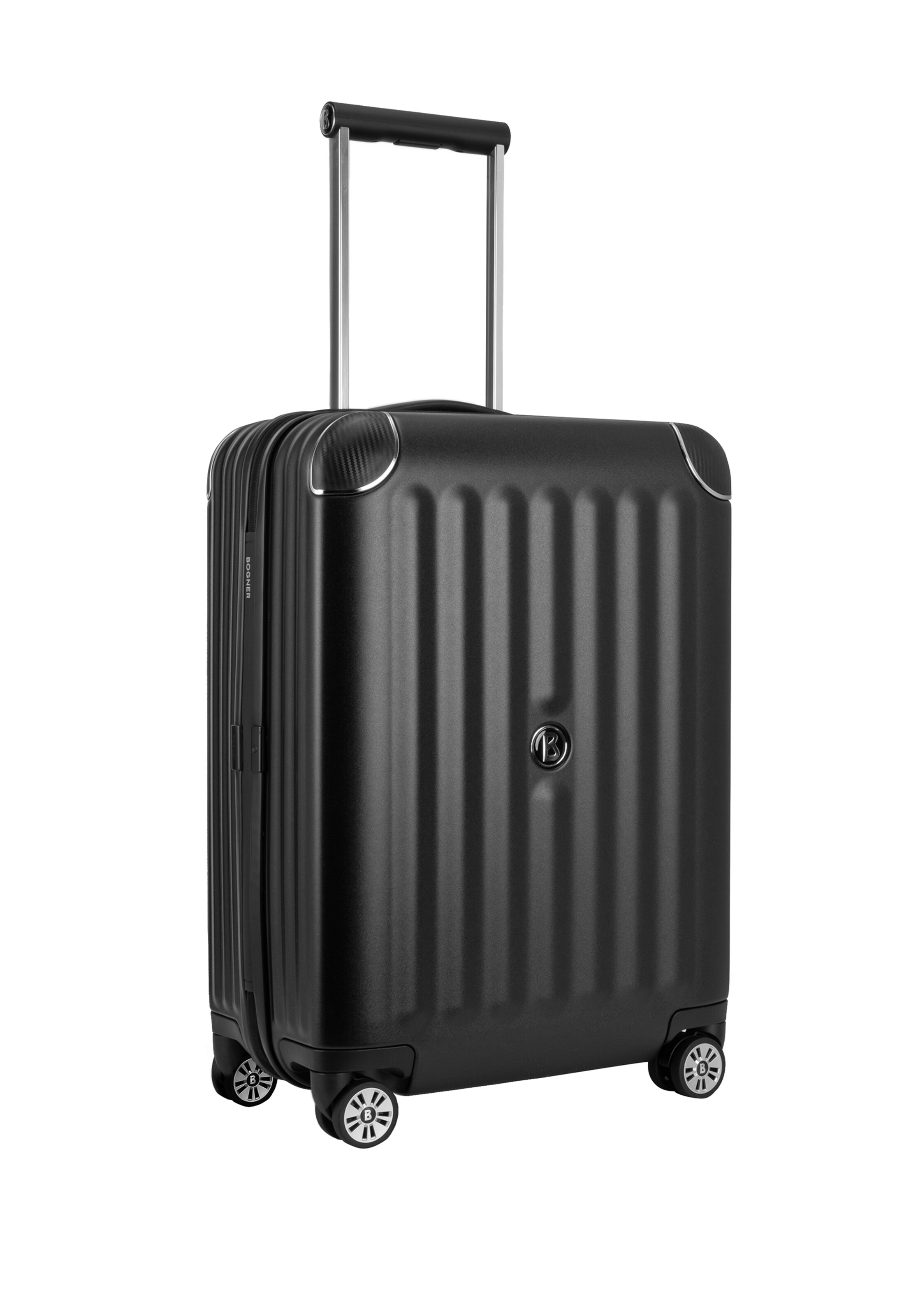BOGNER Trolley 'Piz Deluxe' in Zwart