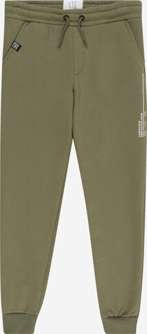 STACCATO Tapered Broek in Groen: voorkant