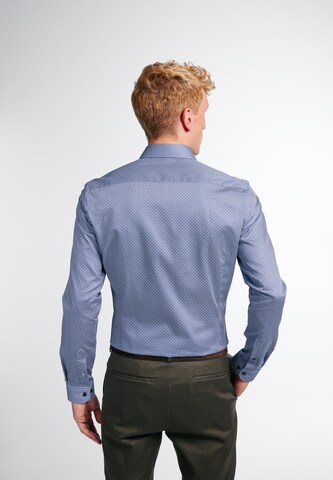 ETERNA Slim Fit hemd in Blau