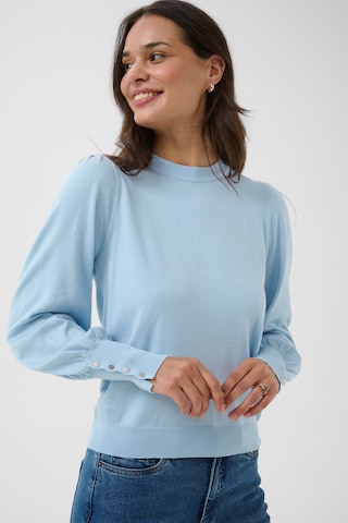Pull-over Kaffe en bleu