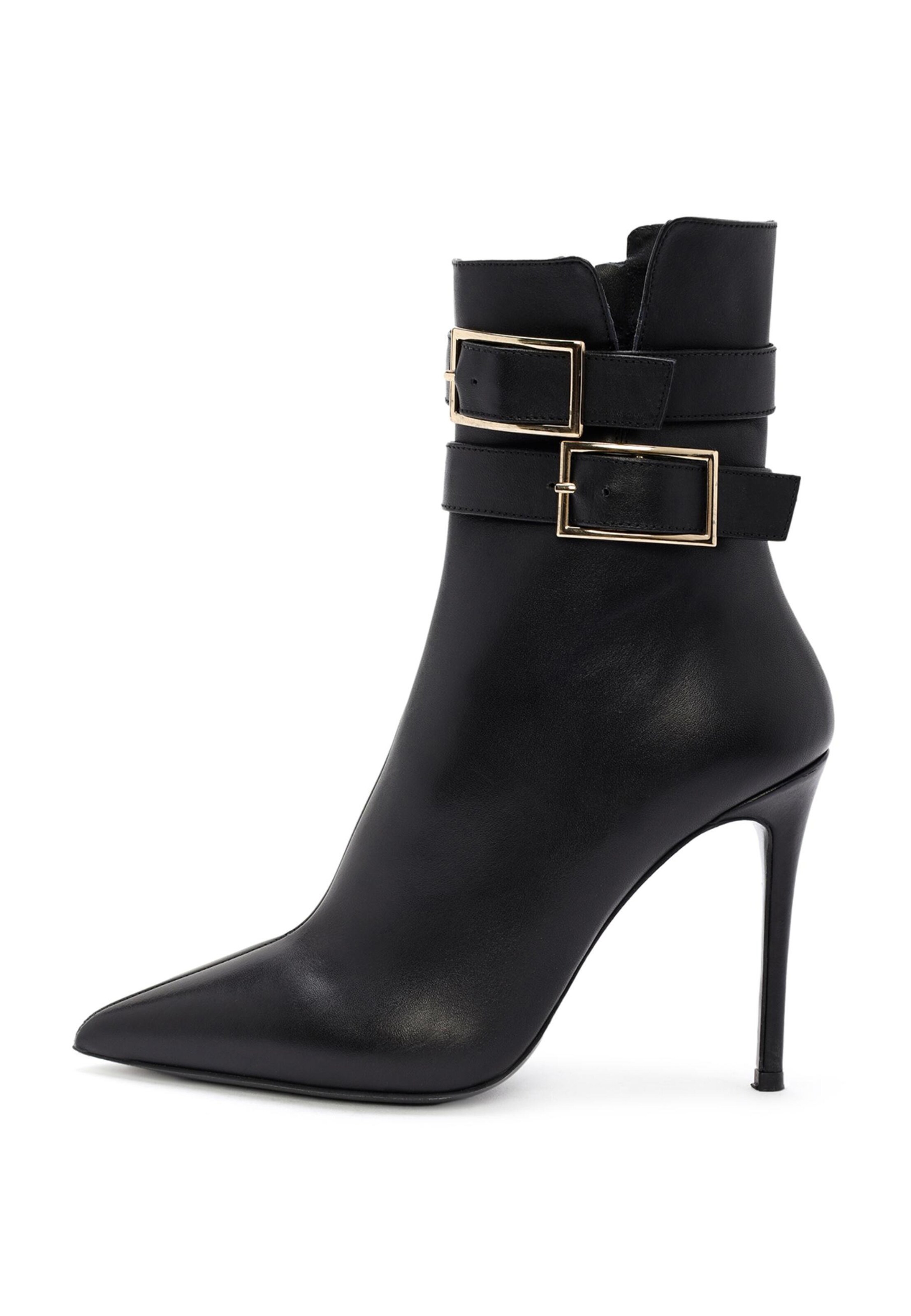 Derimod Bootie in Black: front