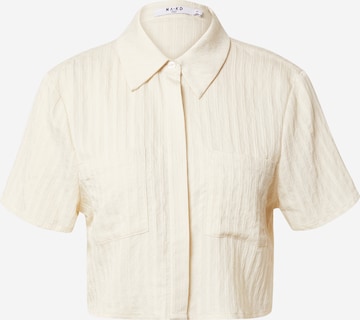 Camicia da donna di NA-KD in beige: frontale