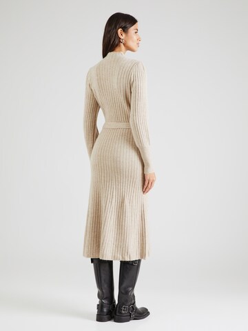 VILA Knitted dress 'VIVIKA' in Beige