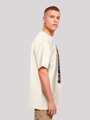 T-Shirt 'Asteroids Vintage Atari Retro Gaming' F4NT4STIC en beige