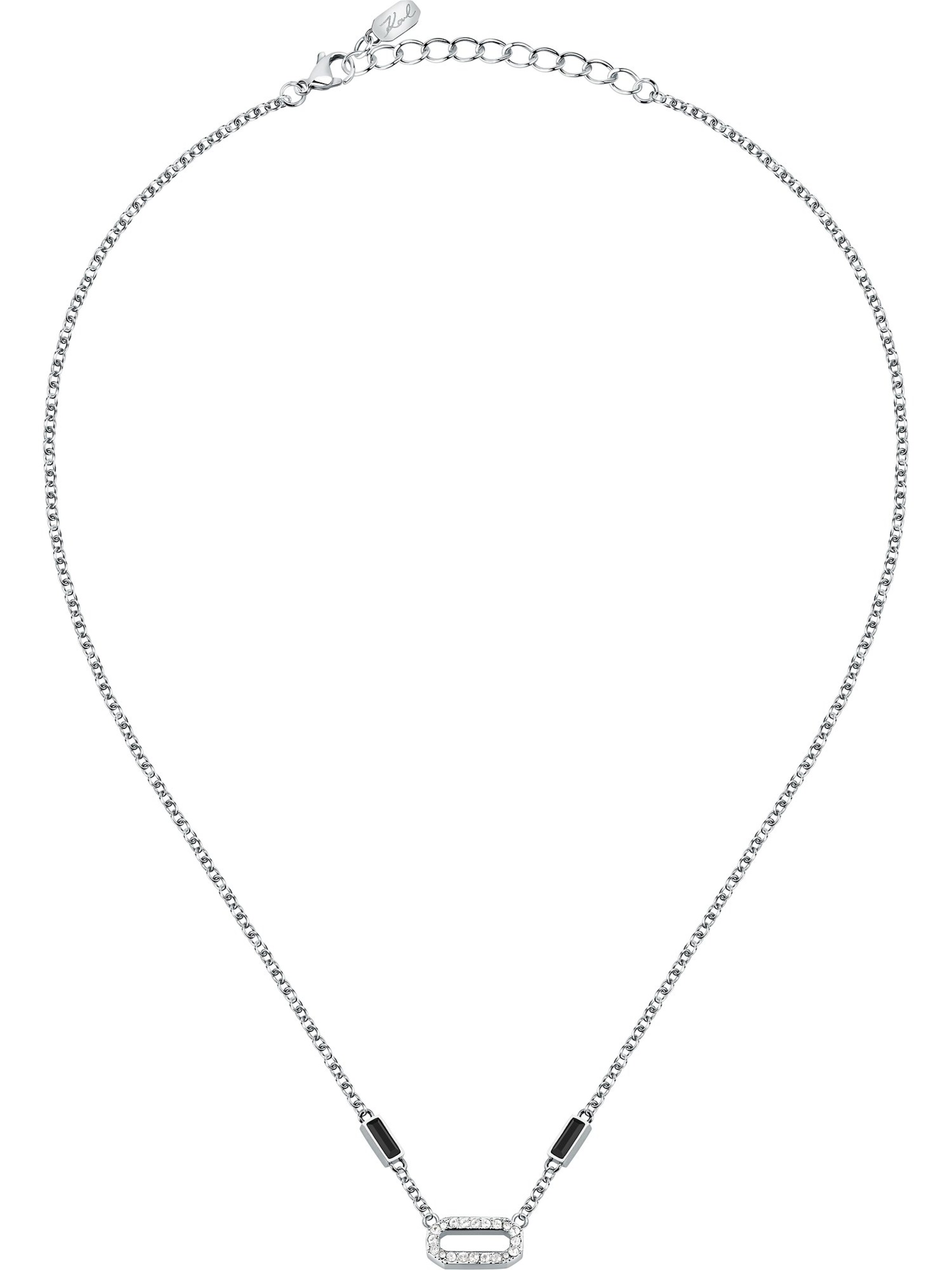 Karl Lagerfeld Necklace in Silver: front