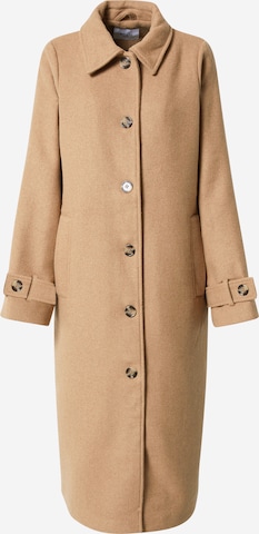 Envii Between-seasons coat 'BISMUTH' in Beige: front