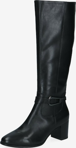 Bottes CAPRICE en noir : devant